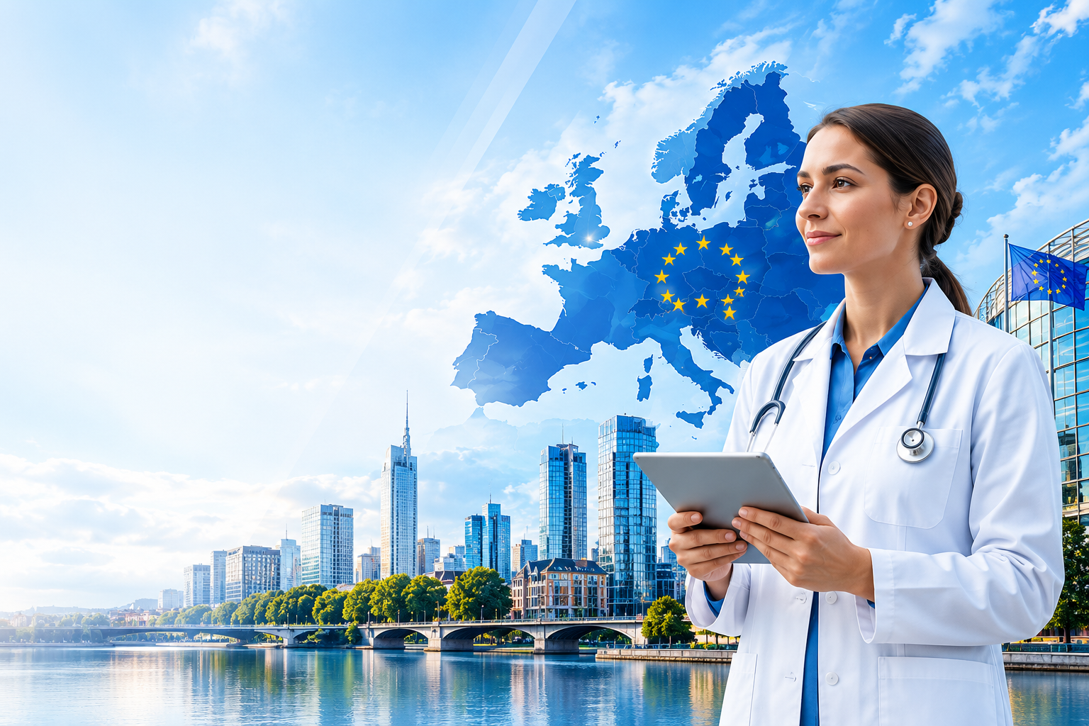 Healthcare professional and European public health visual